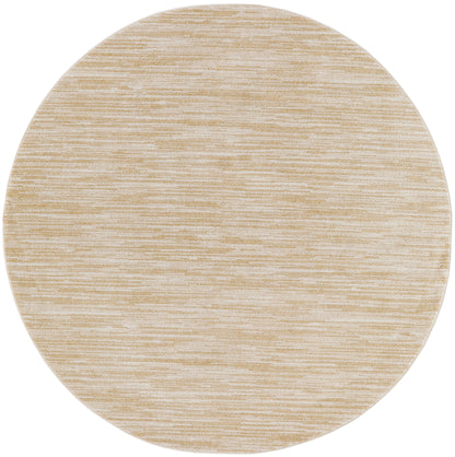 Nourison Home Nourison Essentials NRE01 Ivory Gold Contemporary Power-loomed Rug
