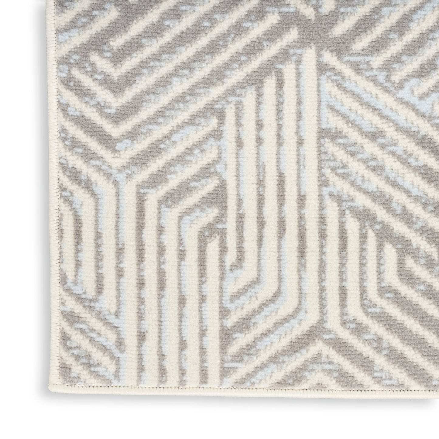 Nourison Home Grafix  Grey  Contemporary