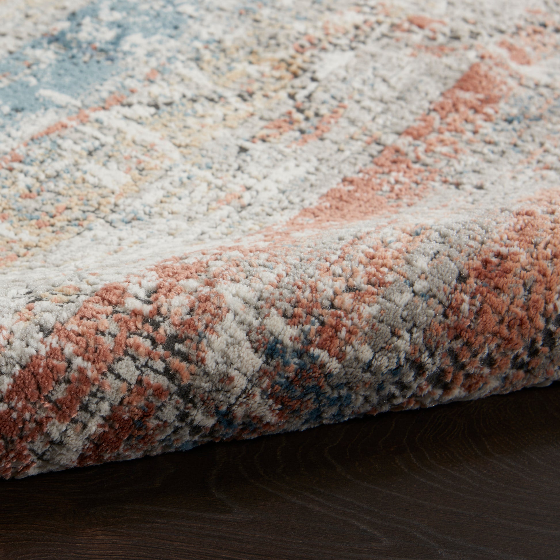 Nourison Home Rustic Textures  Multicolor  Contemporary