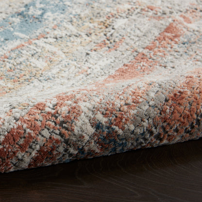 Nourison Home Rustic Textures  Multicolor  Contemporary