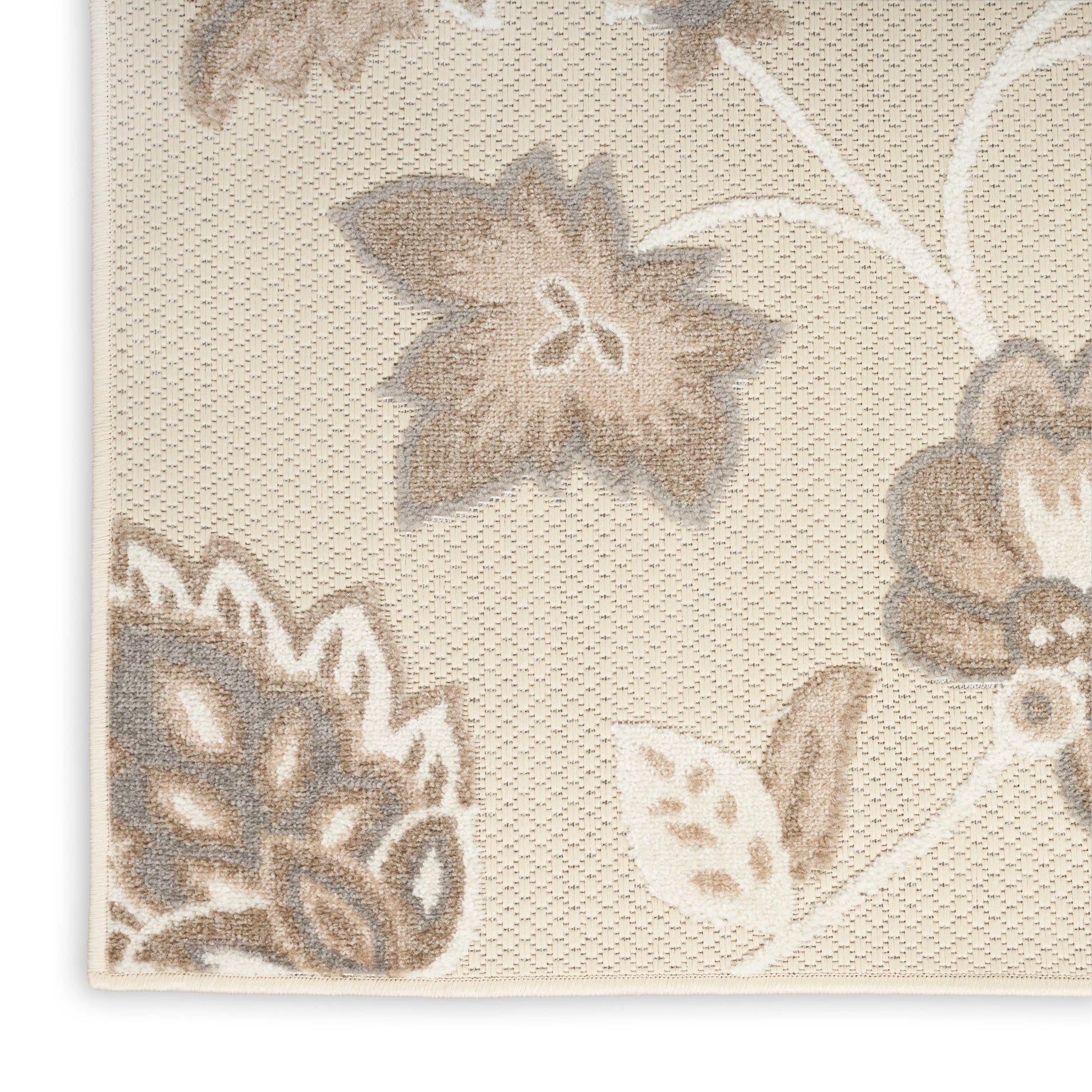 Nourison Home Aloha  Beige  Contemporary
