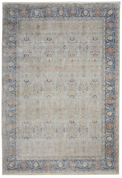 Nourison Home Starry Nights STN08 Grey Traditional Loom-woven Rug