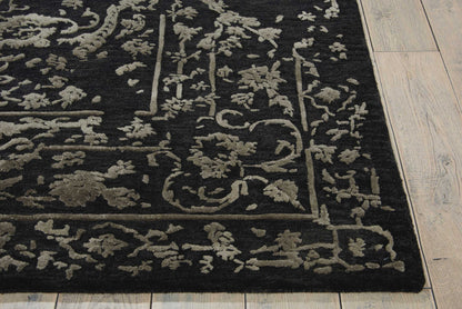 Nourison Home Opaline  Midnight Silver  Transitional