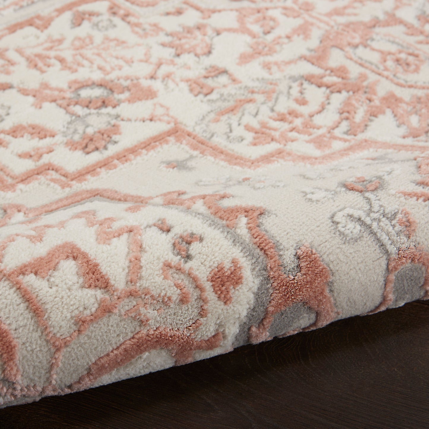 Nourison Home Elation  Ivory Brick  Traditional