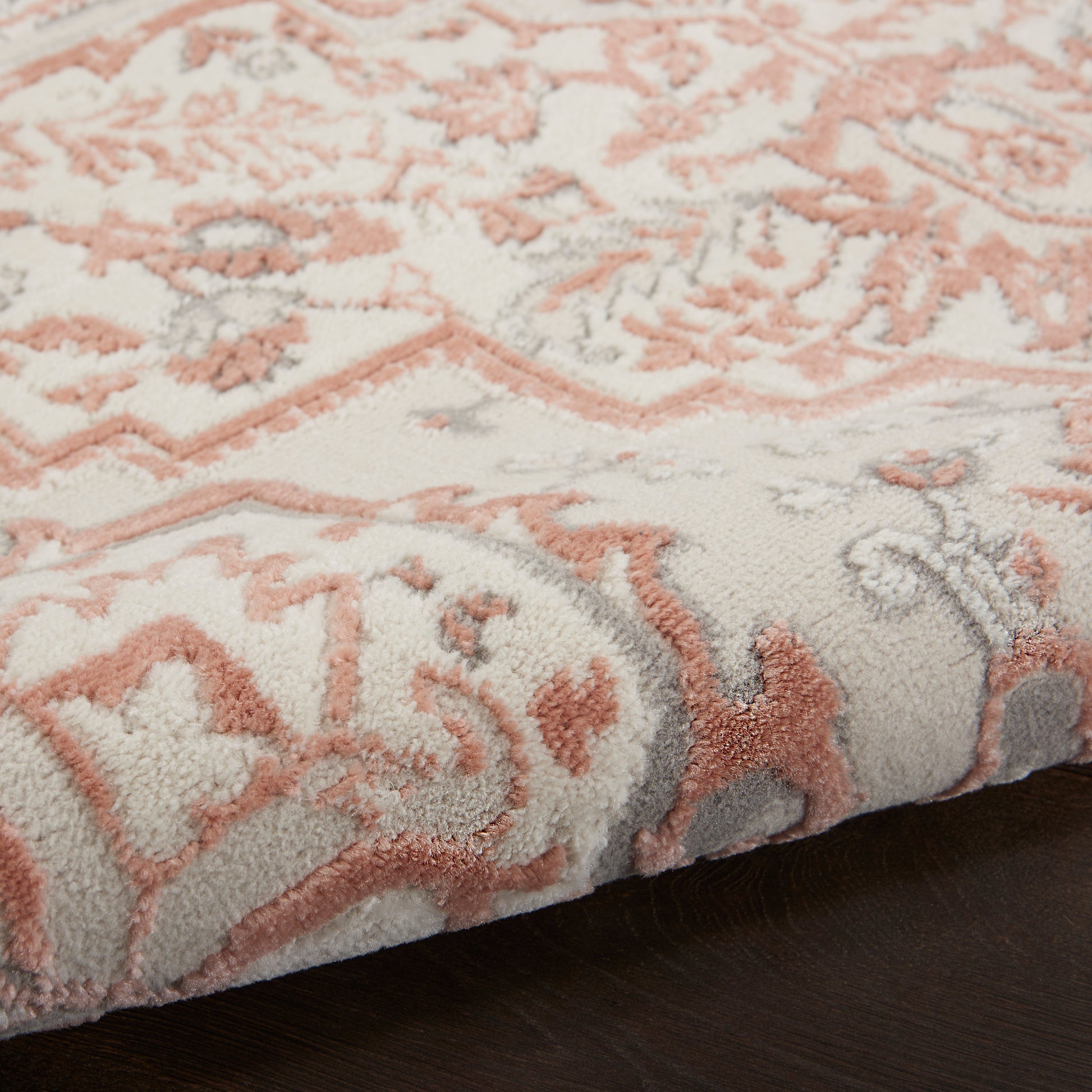 Nourison Home Elation  Ivory Brick  Traditional