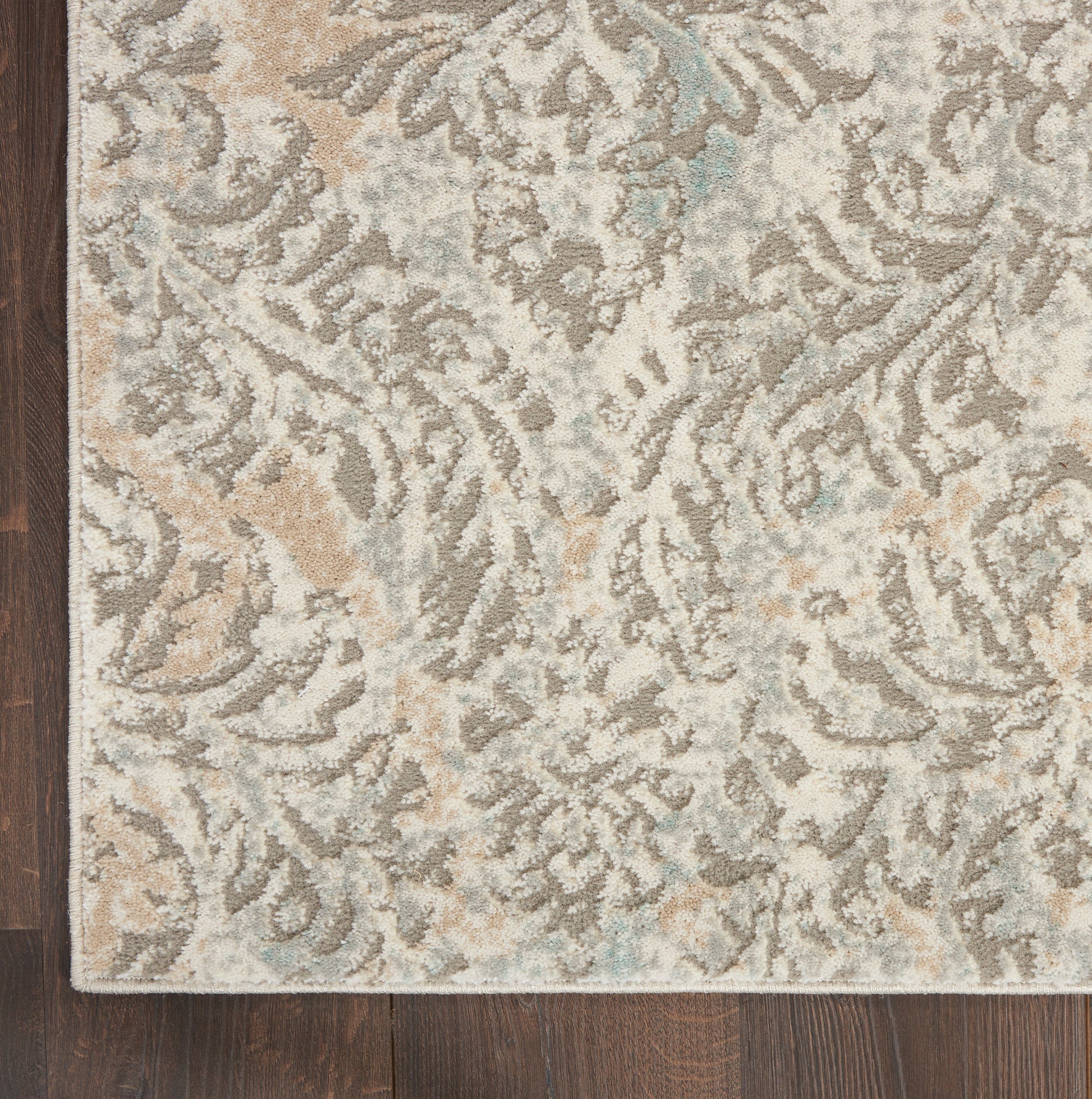 Nourison Home Marmara  Grey Ivory  Contemporary