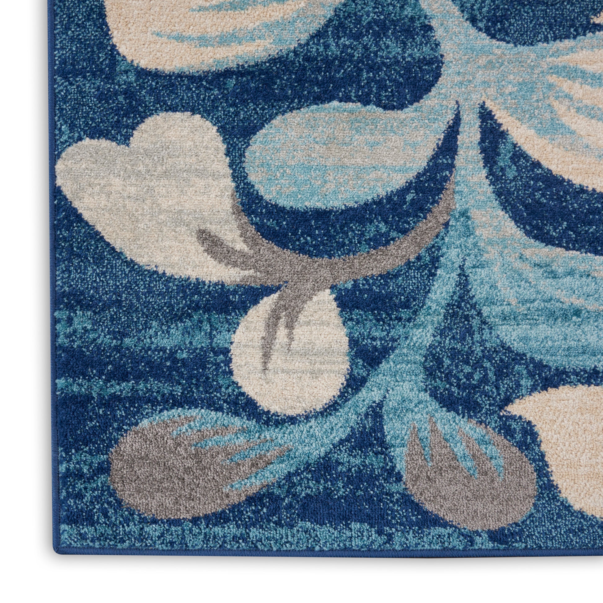 Nourison Home Tranquil  Navy  Contemporary