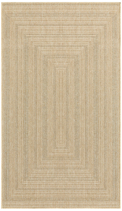 Nourison Home Tulum TLM04 Taupe Grey Contemporary Loom-woven Rug