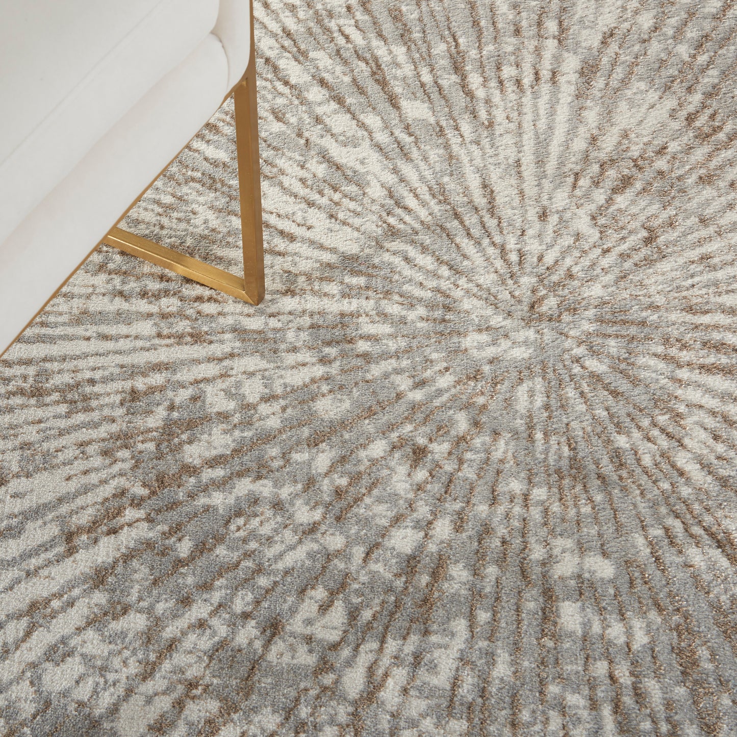 Nourison Home Glow  Grey Mocha  Contemporary