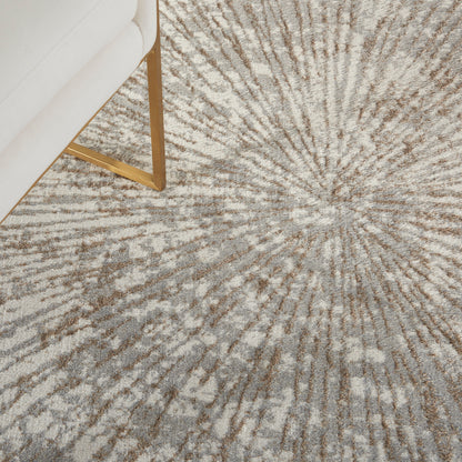 Nourison Home Glow  Grey Mocha  Contemporary