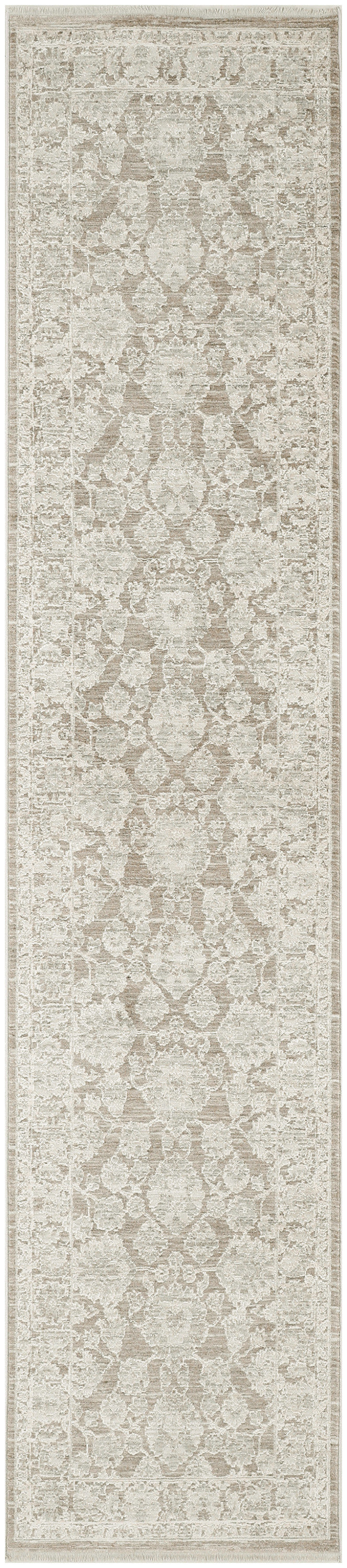 Nourison Home Shadows SHW03 Ivory Mocha Traditional Loom-woven Rug