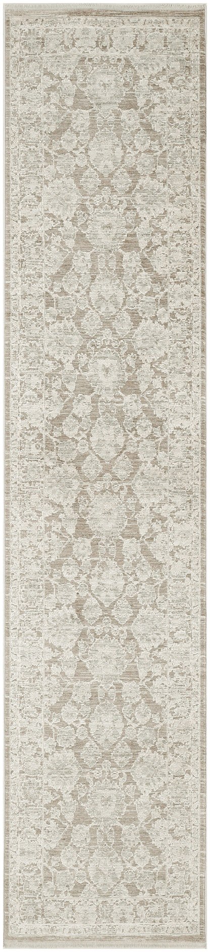 Nourison Home Shadows SHW03 Ivory Mocha Traditional Loom-woven Rug