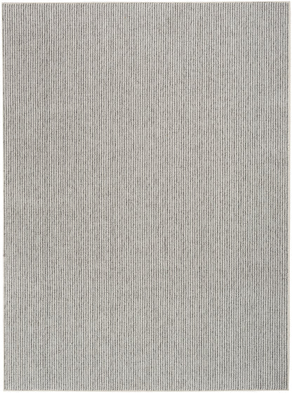 Nourison Home Natural Texture NTX01 Ivory Grey Contemporary Machine Woven Rug