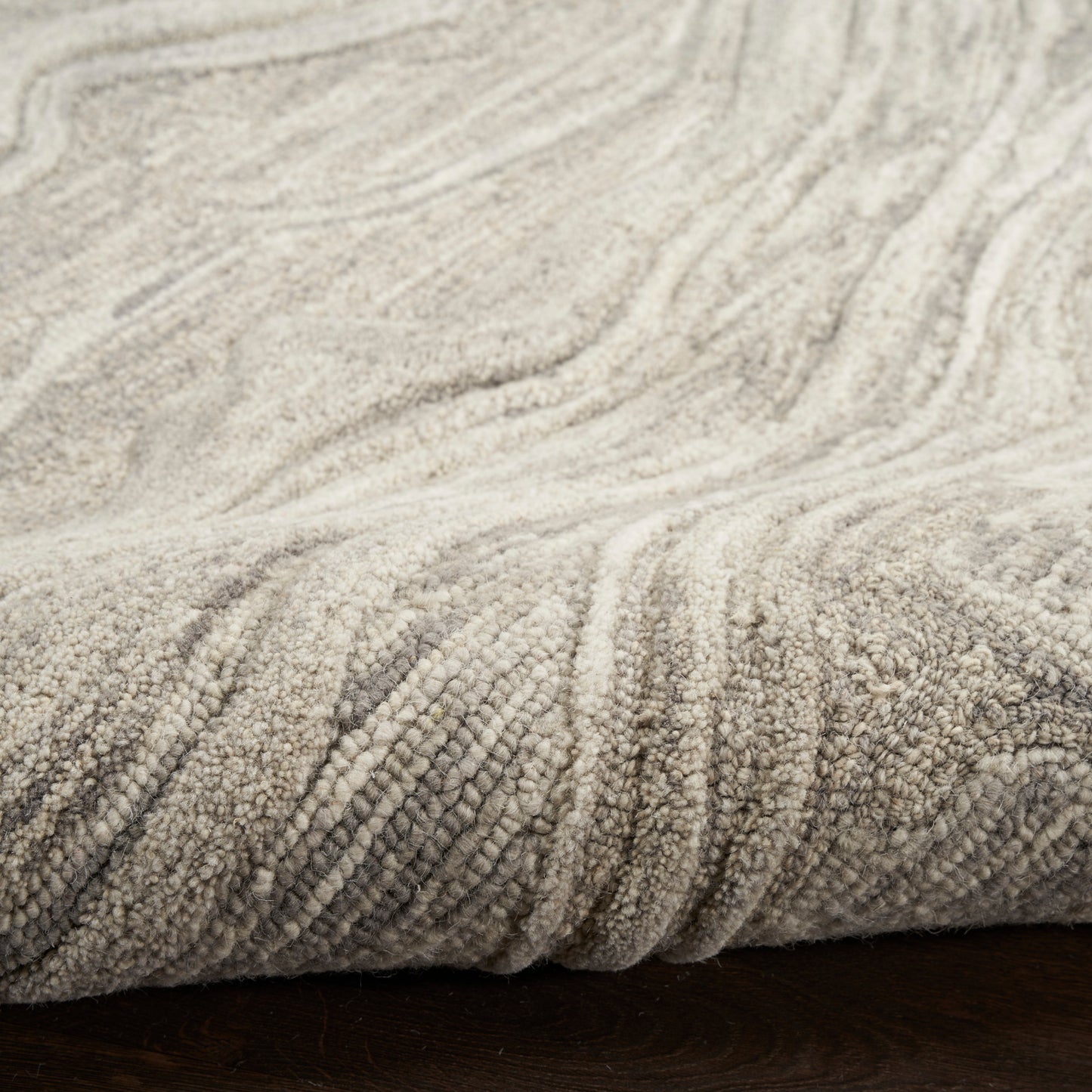 Nourison Home Graceful  Grey  Contemporary