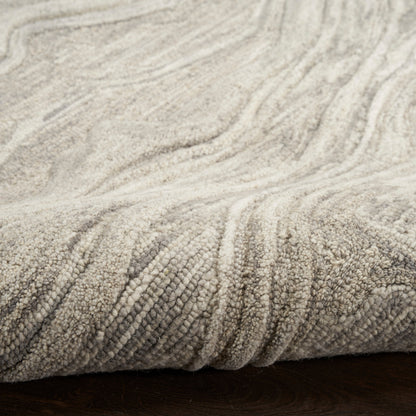 Nourison Home Graceful  Grey  Contemporary