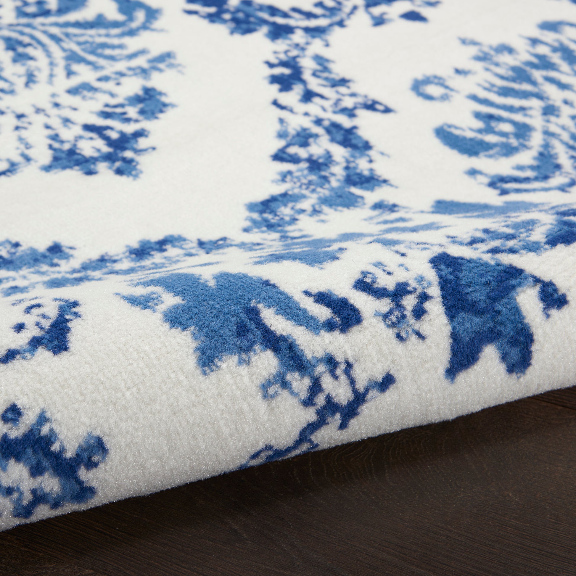 Nourison Home Whimsicle  Ivory Navy  Contemporary