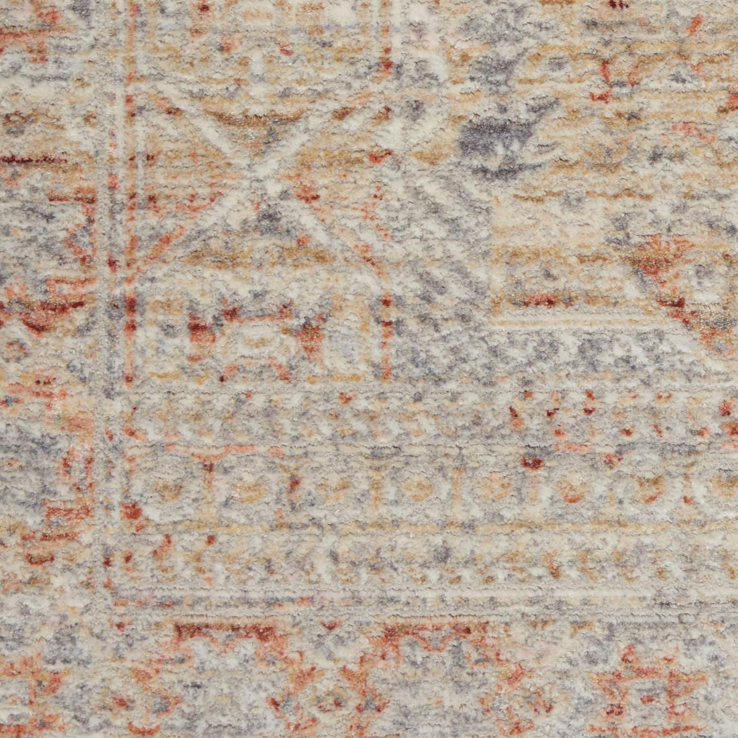 Nourison Home Lustrous Weave  Grey Brick  