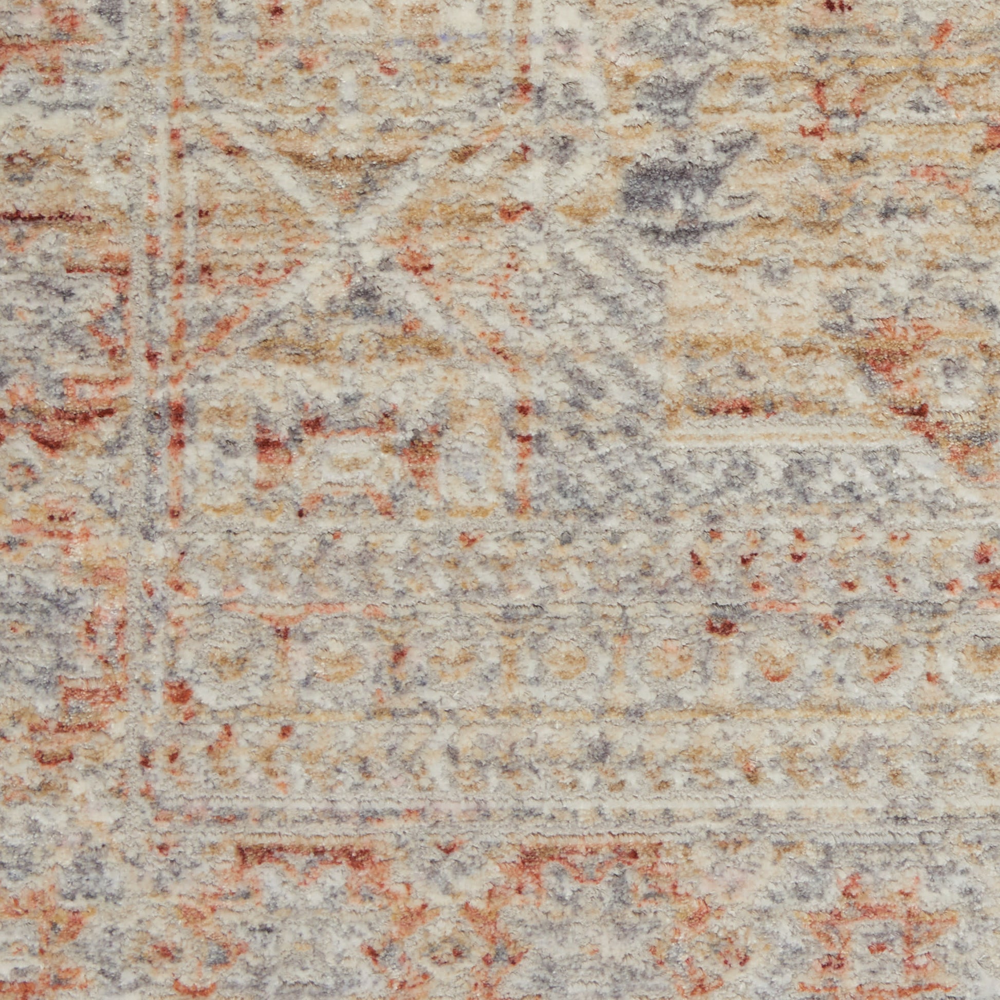 Nourison Home Lustrous Weave  Grey Brick  