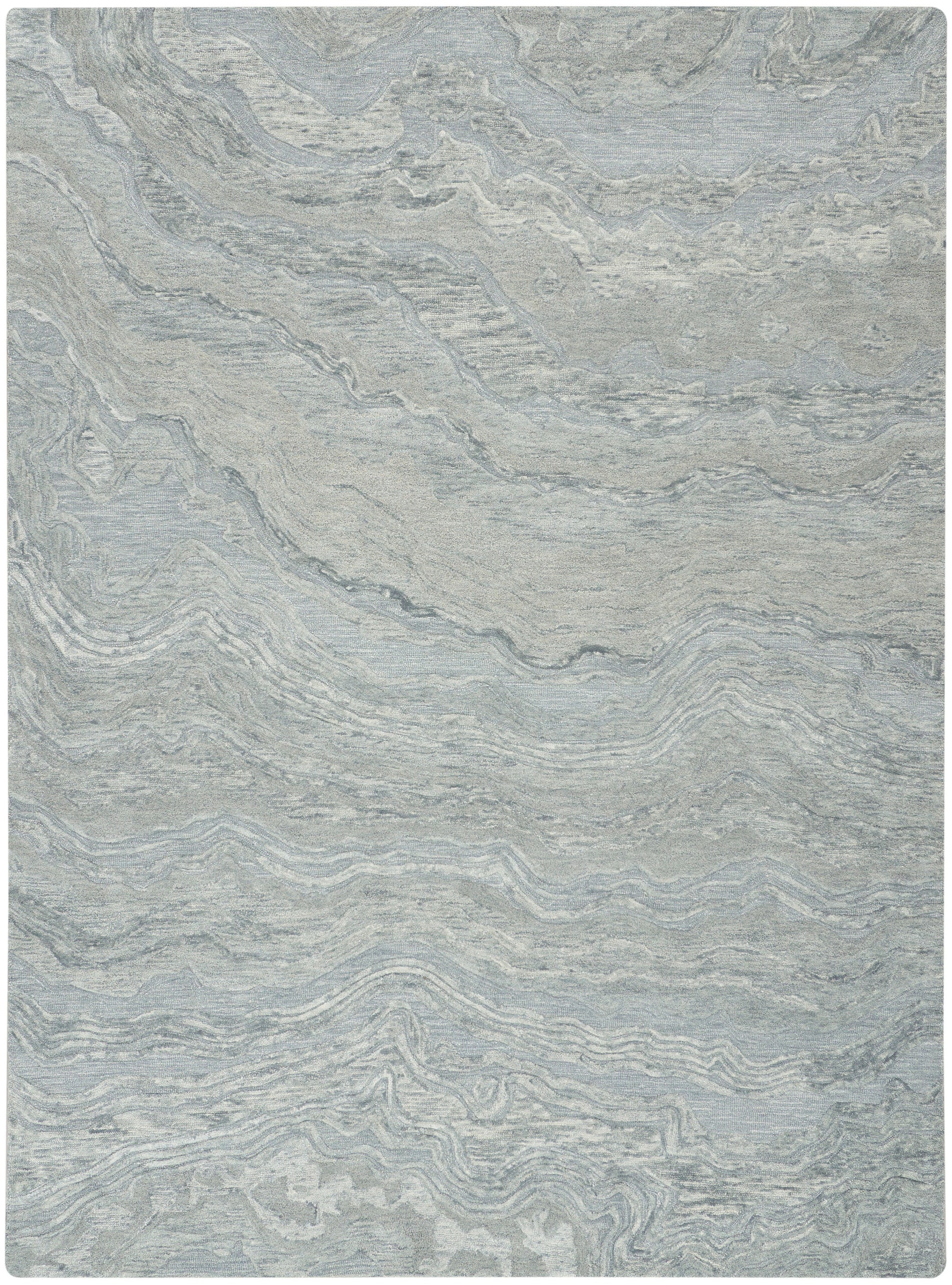 Nourison Home Graceful  Blue  Contemporary