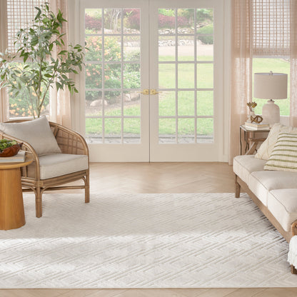 Nourison Home Care Free  Ivory  Contemporary