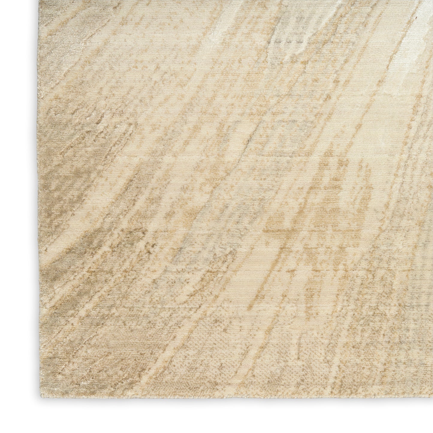 Nourison Home Brushlight  Beige Grey  Contemporary