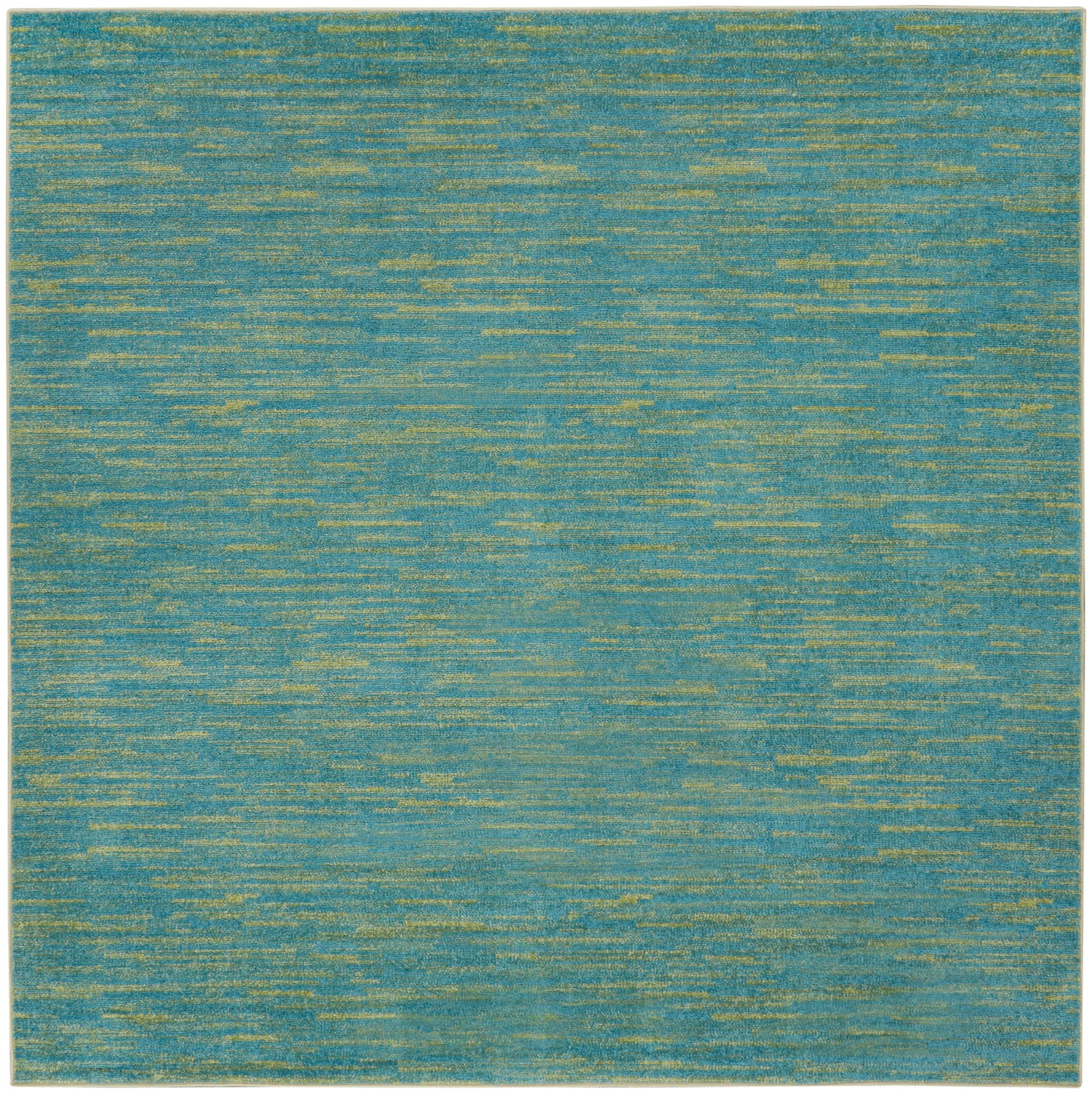 Nourison Home Nourison Essentials NRE01 Blue Green Contemporary Power-loomed Rug
