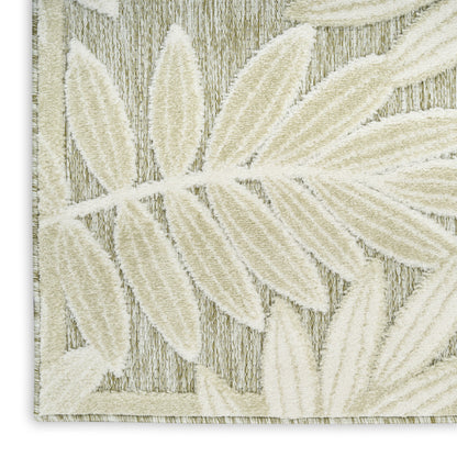 Nourison Home Aloha  Ivory Sage  Contemporary