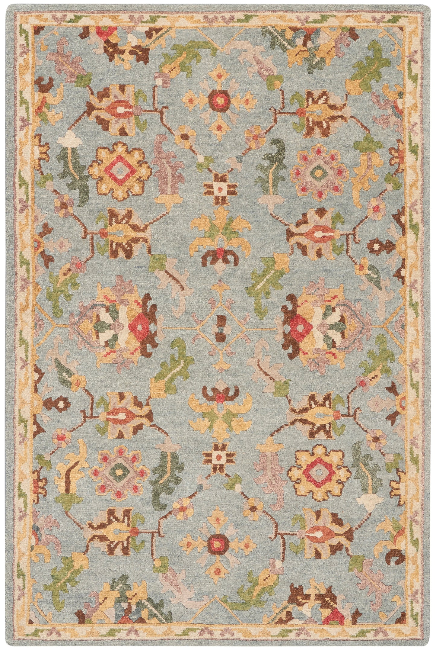 Nourison Home Tahoe TA13 Seaglass Traditional Knotted Rug