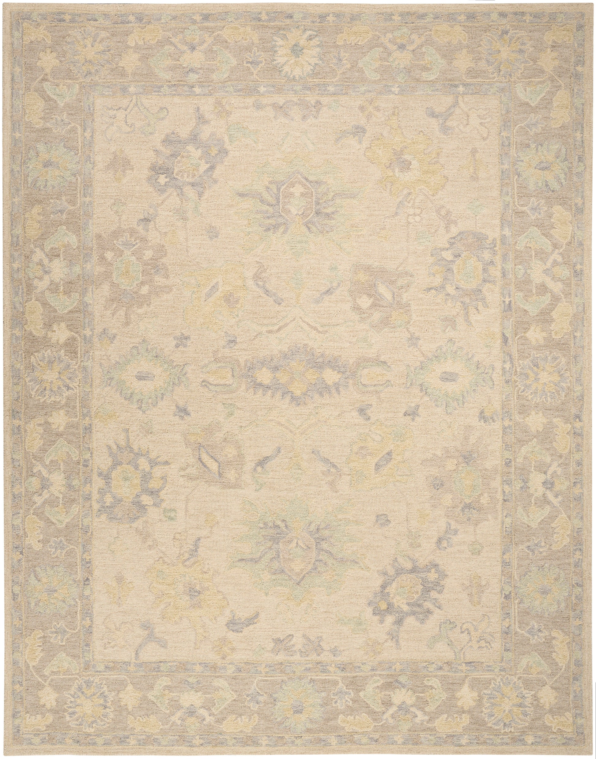 Nourison Home Maison  Ivory Taupe  Traditional