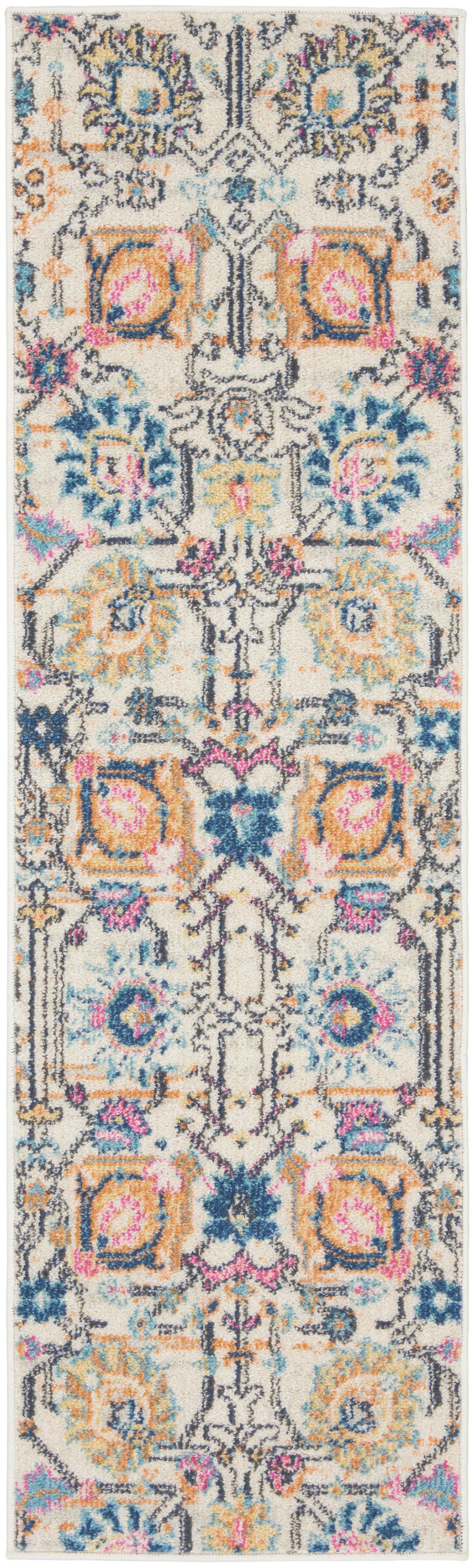 Nourison Home Passion PSN01 Ivory Multicolor Transitional Power-loomed Rugs