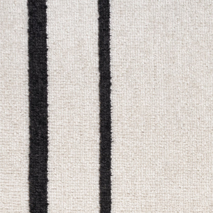 Nourison Home Nourison Essentials  Ivory Black  Contemporary
