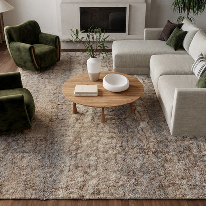 Nourison Home Dreamy Shag  Ivory Beige  Contemporary