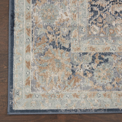 Nourison Home Malta  Navy  Traditional