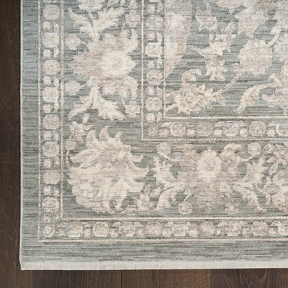 Nourison Home Shadows  Sage Ivory  Traditional