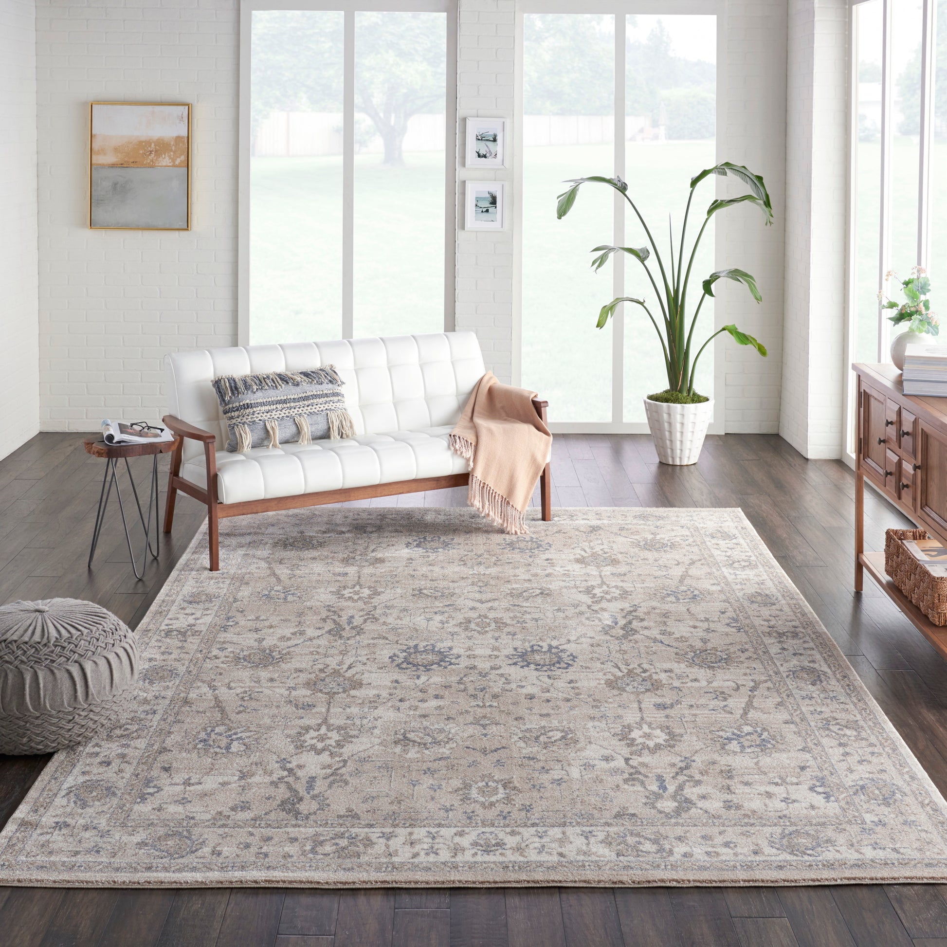 Nourison Home Moroccan Celebration  Ivory Sand  Traditional