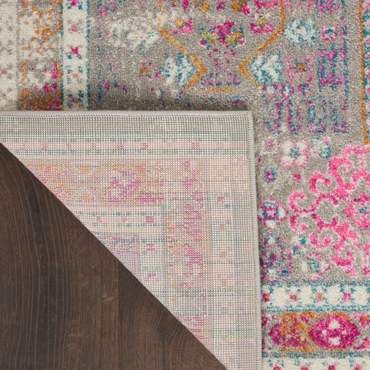 Nourison Home Passion  Grey Multicolor  Transitional