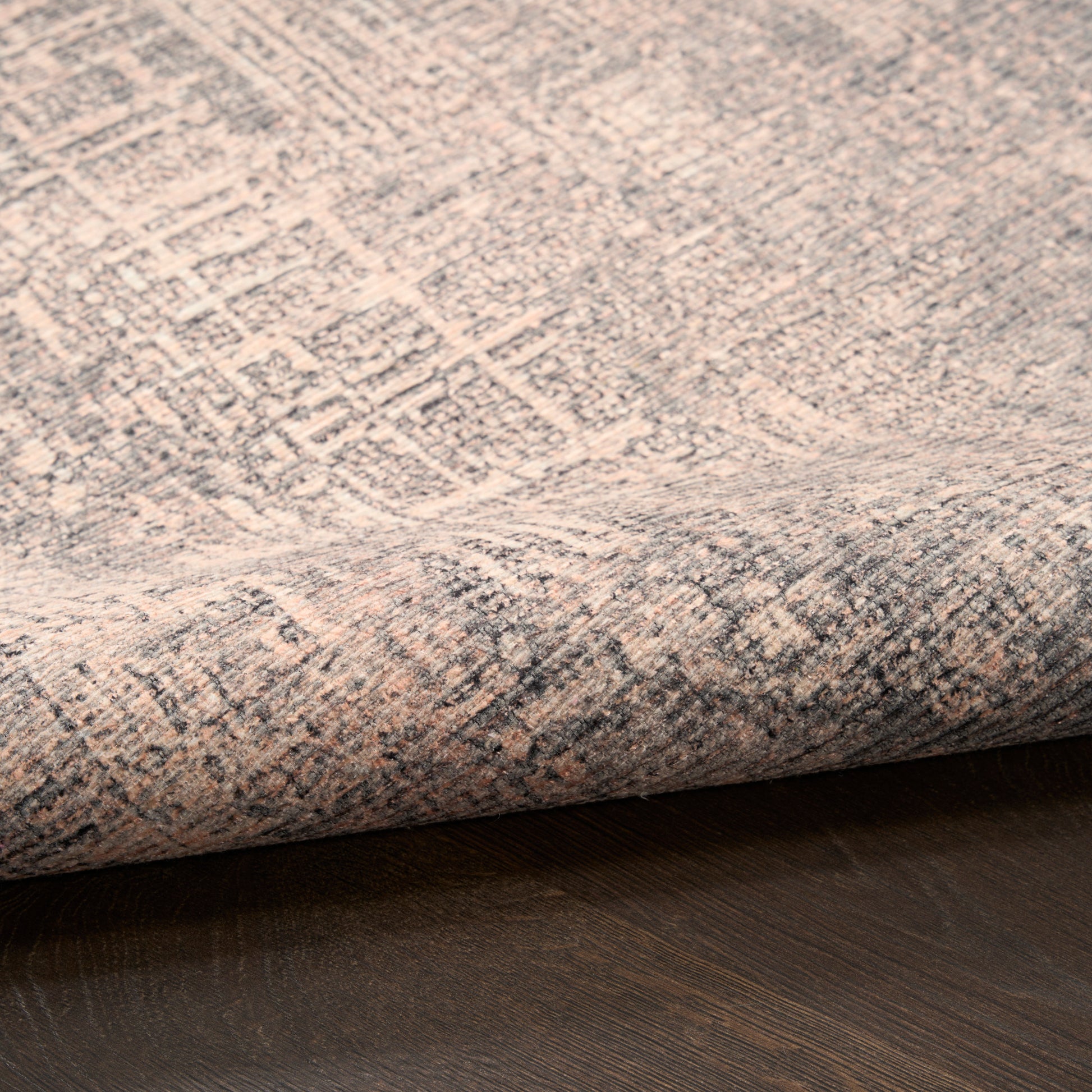 Nourison Home Botanical Washables  Taupe  Contemporary