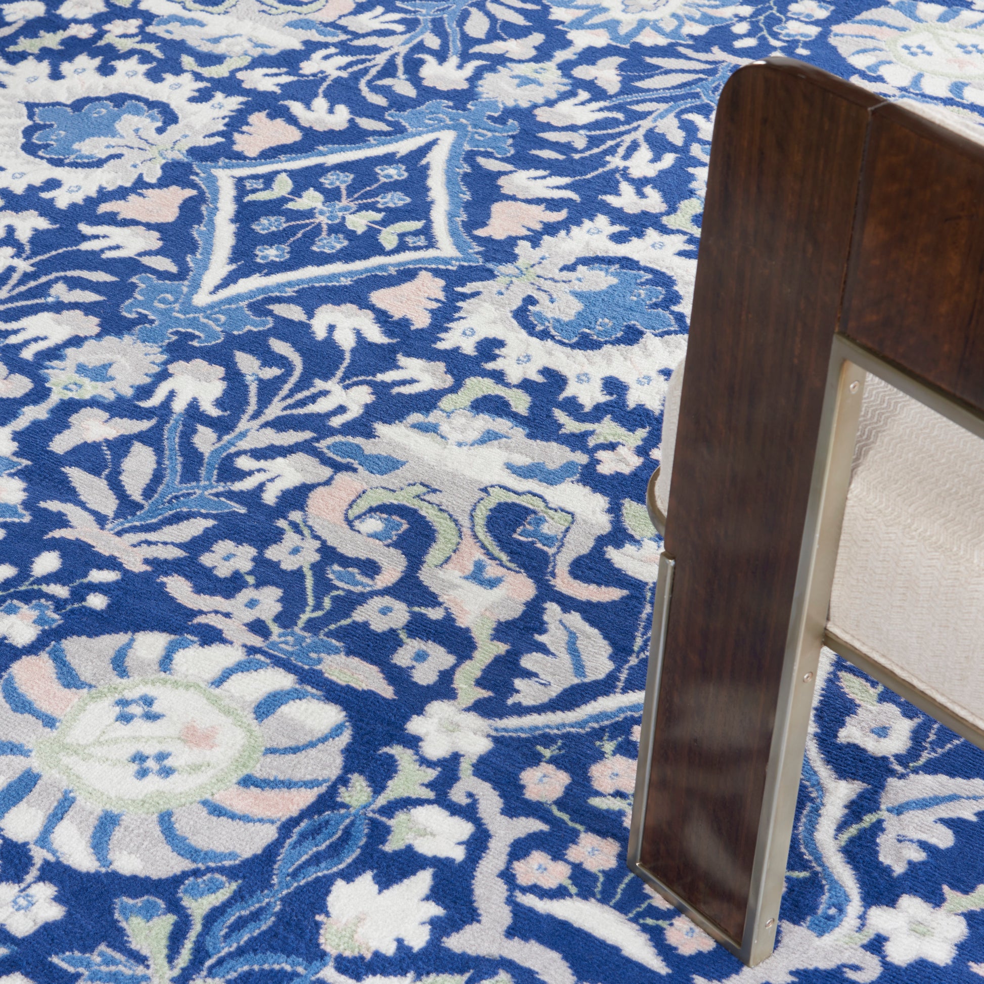 Nourison Home Whimsicle  Navy Multicolor  Traditional