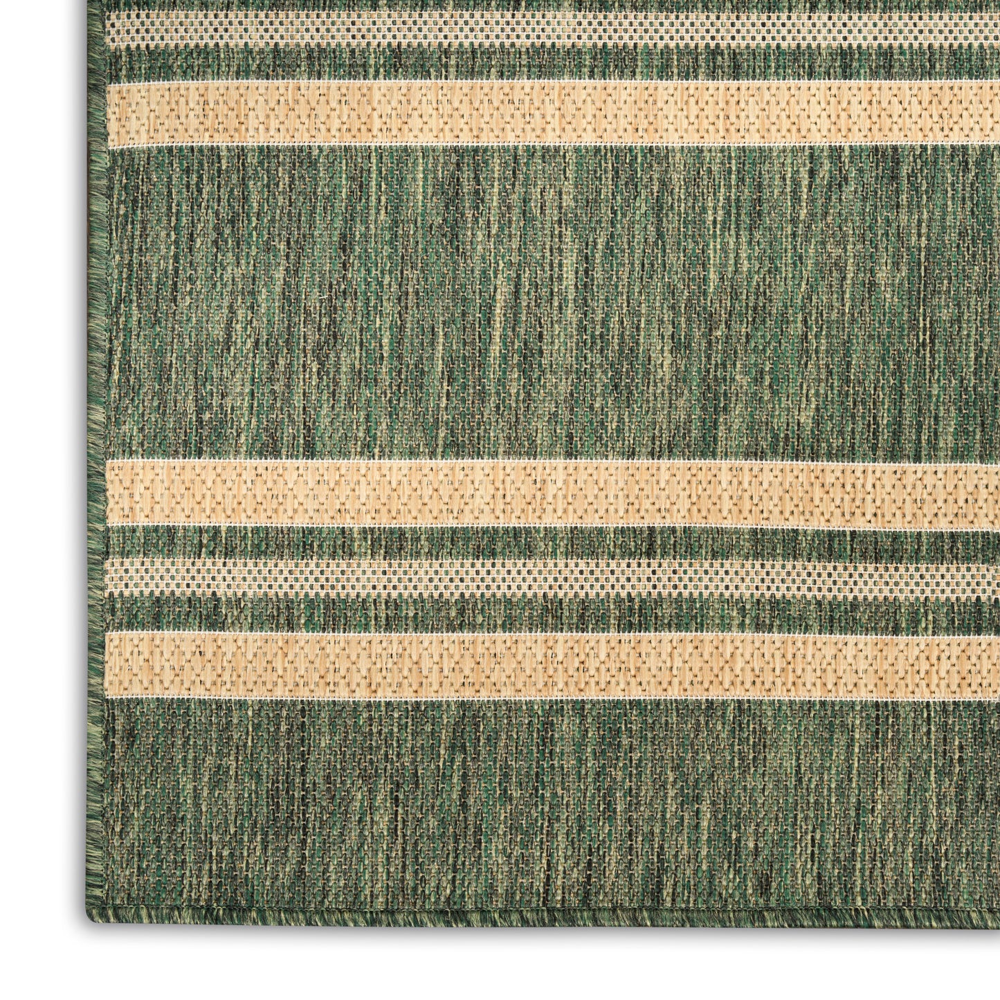 Nourison Home Horizon Indoor/Outdoor  Green  Contemporary