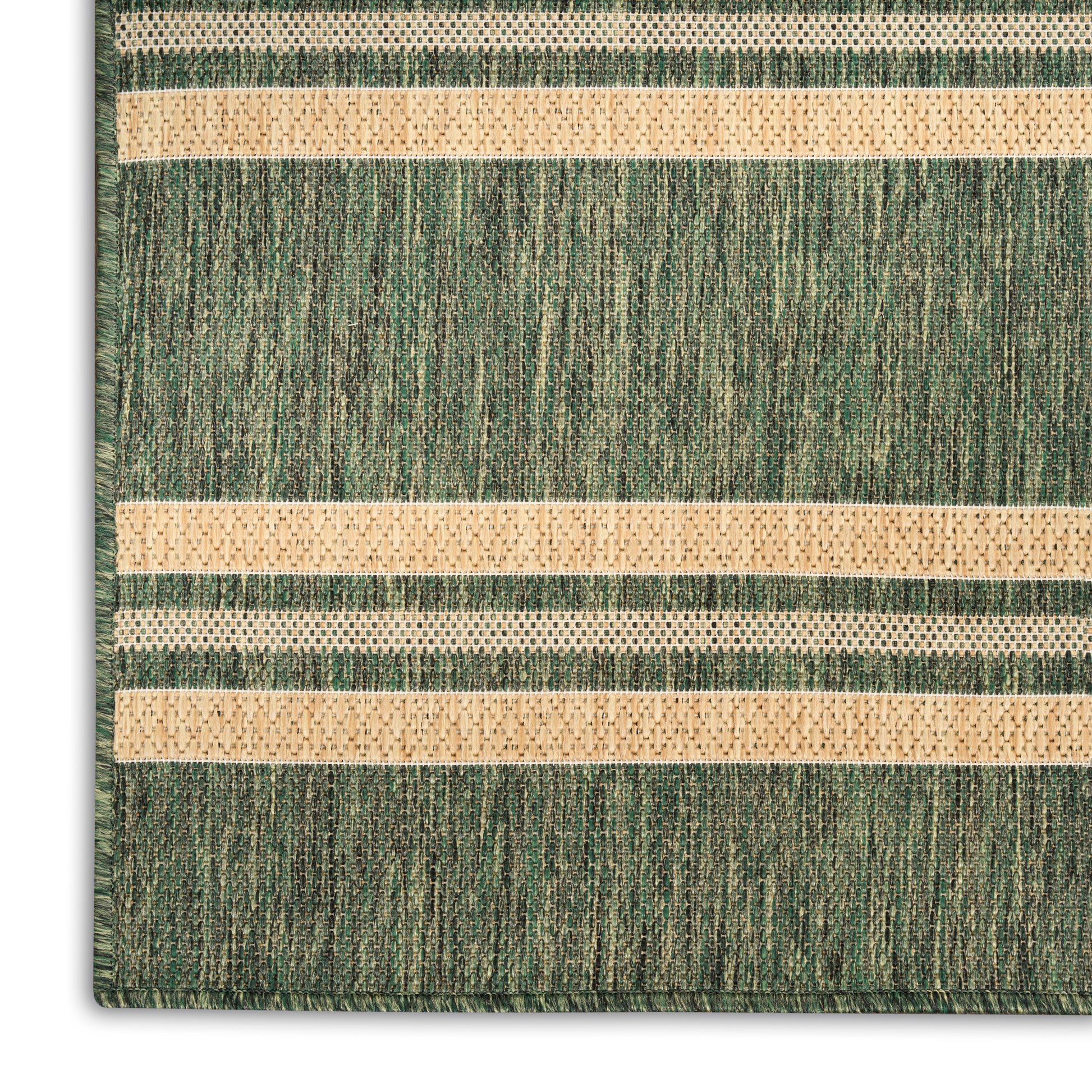 Nourison Home Horizon Indoor/Outdoor  Green  Contemporary