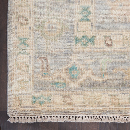 Nourison Home Odessa  Grey Multicolor  Traditional