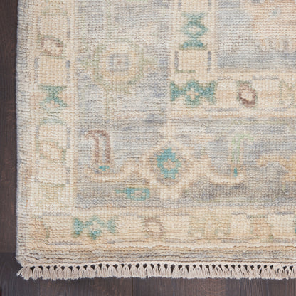 Nourison Home Odessa  Grey Multicolor  Traditional