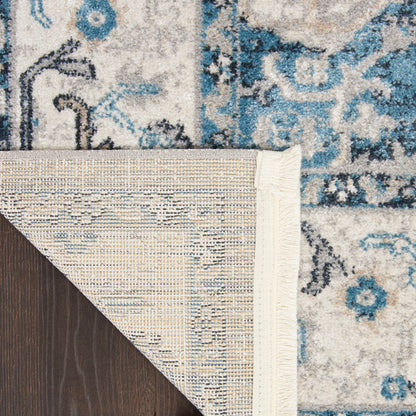 Nourison Home Carina  Grey Blue  Transitional