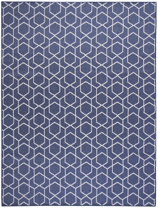 Nourison Home Horizon Indoor/Outdoor  Navy  Contemporary