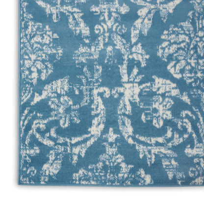 Nourison Home Jubilant  Blue  Transitional
