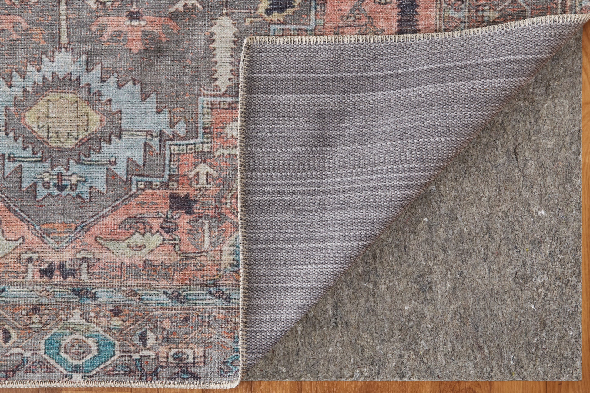 Feizy Percy  Gray Multi Transitional/Bohemian & Eclectic/Casual