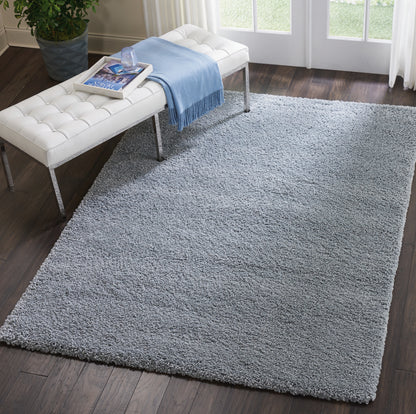 Nourison Home Malibu Shag  Slate  Contemporary