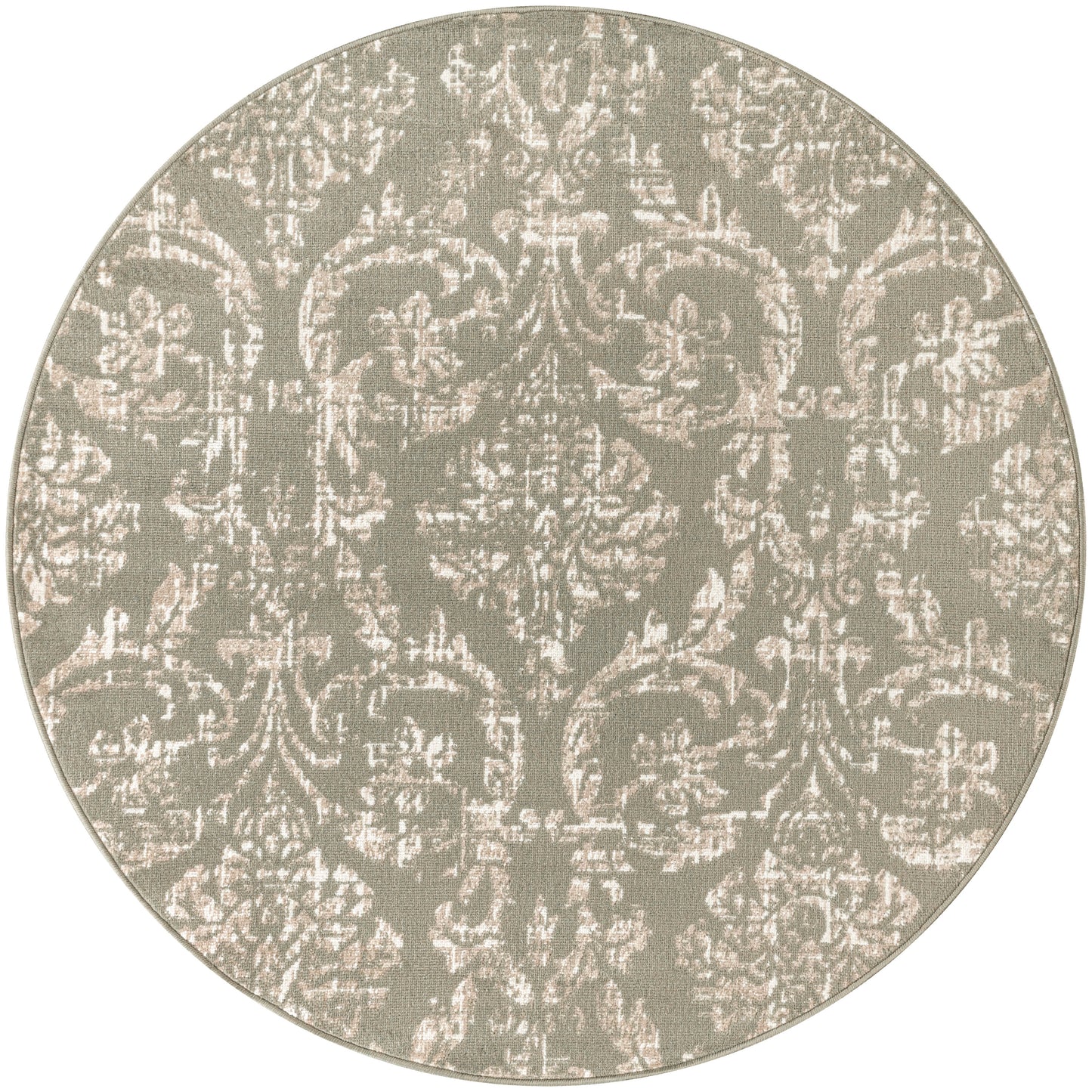 Nourison Home Jubilant JUB09 Olive Transitional Power-loomed Rug