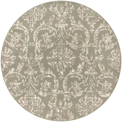 Nourison Home Jubilant JUB09 Olive Transitional Power-loomed Rug