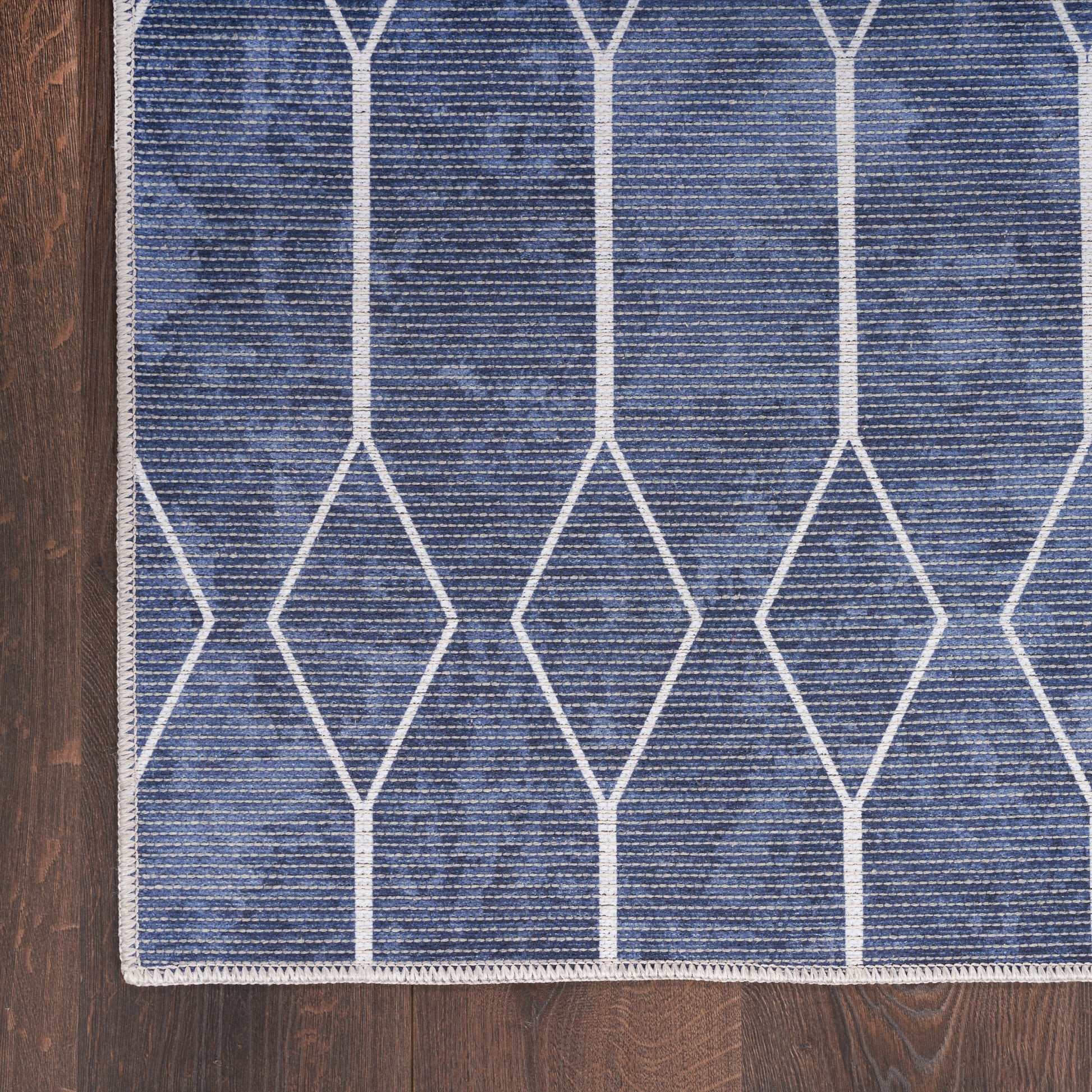 Nourison Home New Concept Washables  Navy  Contemporary